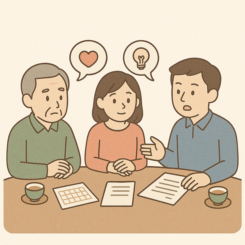 家族・親族で合意をととのえる